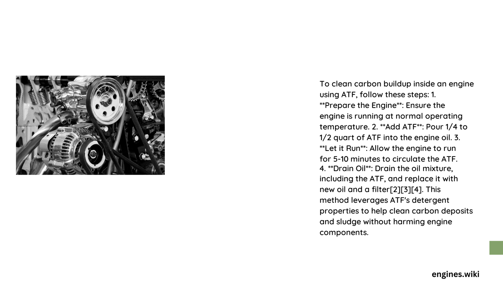 atf engine cleaning trick