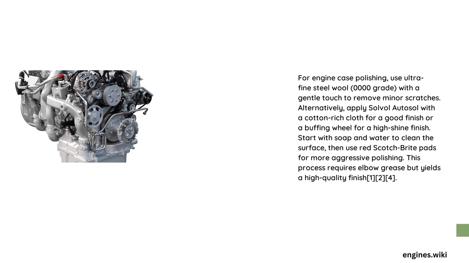 engine case polishing