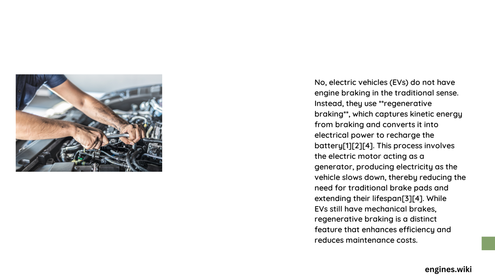 do evs have engine braking