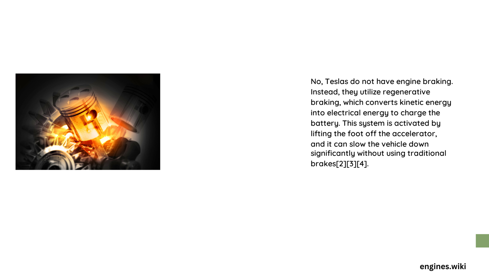 do teslas have engine braking