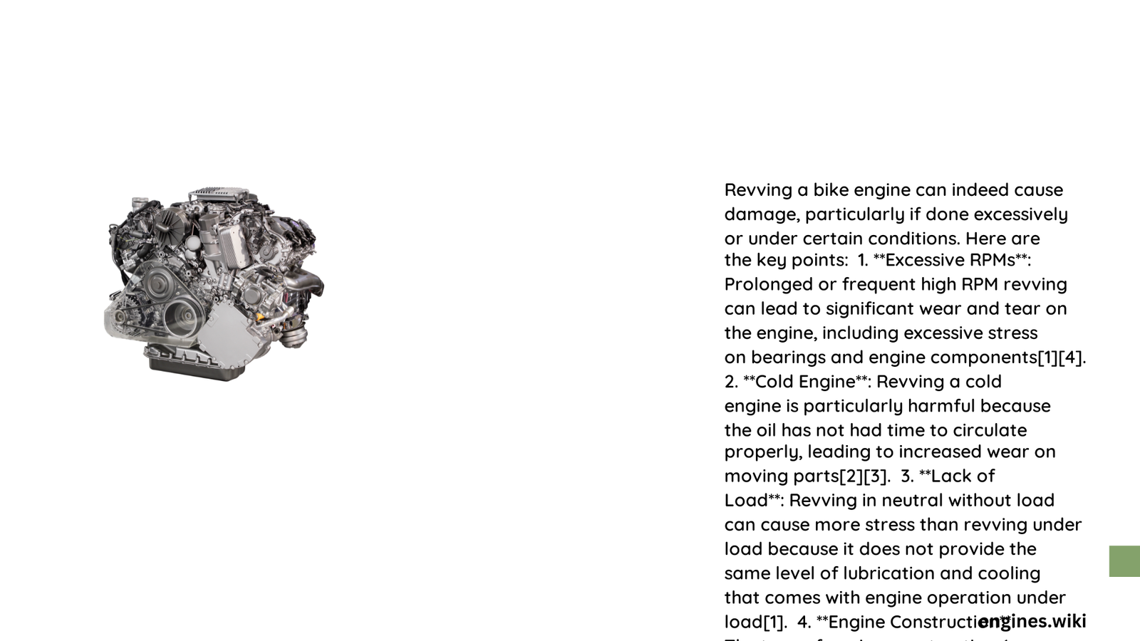 Does Revving the Bike Engine Damage It? The Ultimate Guide to Engine Stress and Performance 1 does revving the bike engine damage it