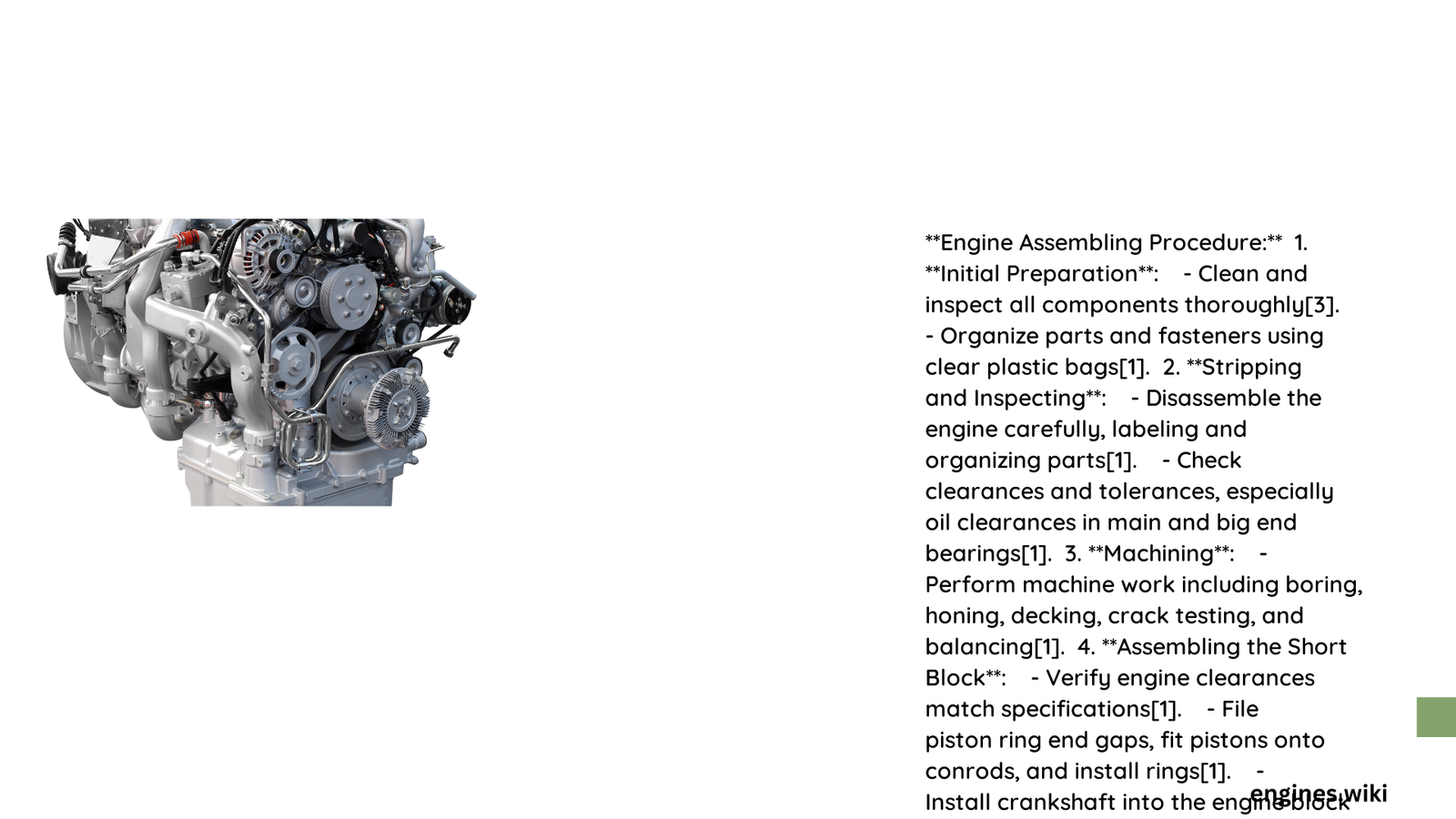 Comprehensive Engine Assembling Procedure: Expert Guide to Precision Engine Build 2 engine assembling procedure