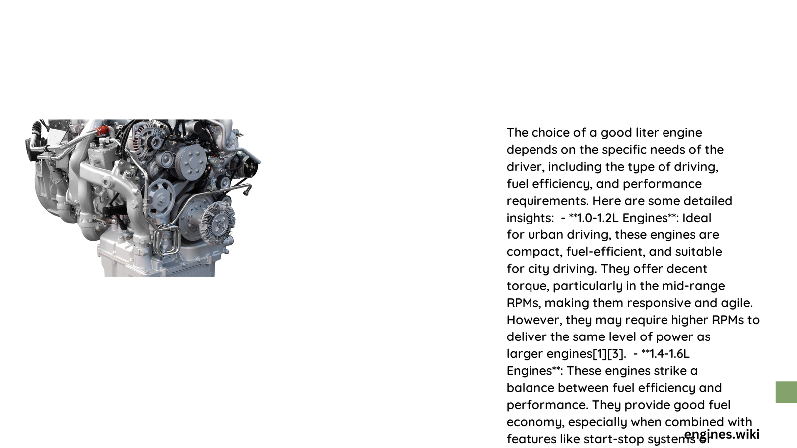 what liter engine is good