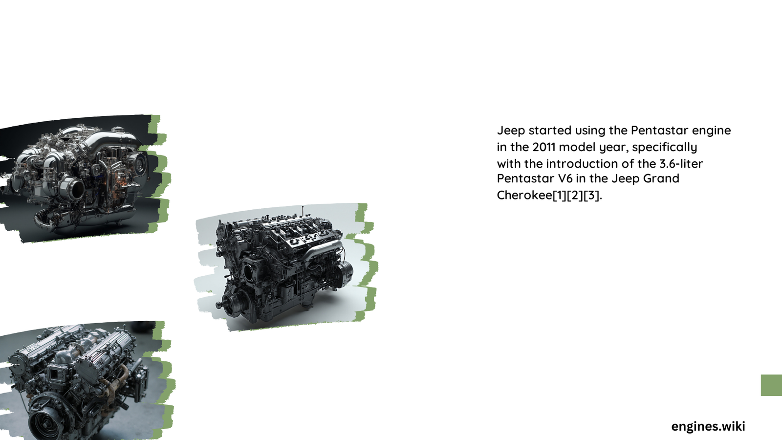 when did jeep start using the pentastar engine
