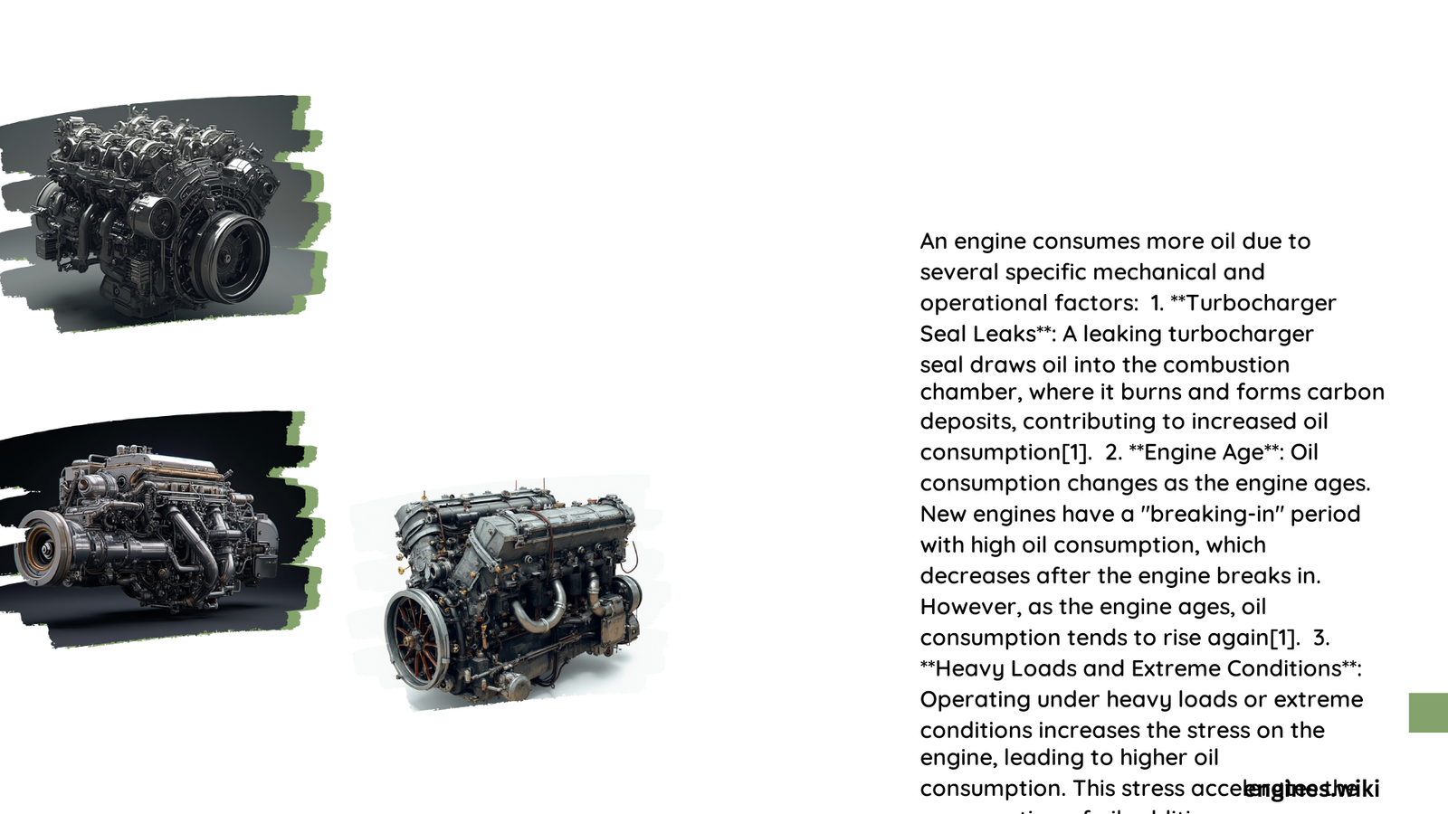 why engine consumes more oil